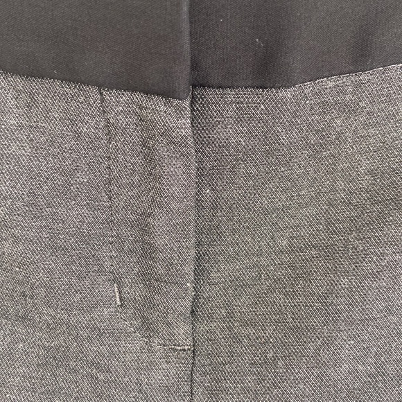 Express Columnist Barely Boot Gray Pants - Picture 4 of 11